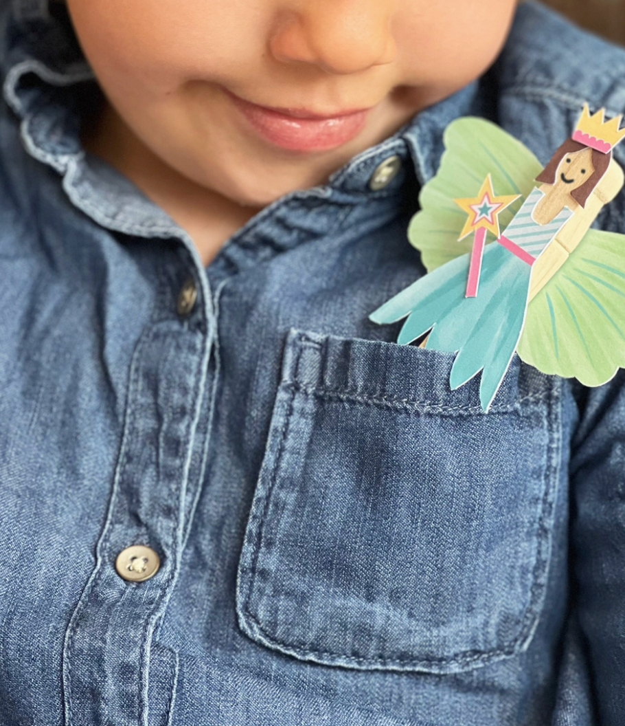 Make Your Own Fairy Peg Doll
