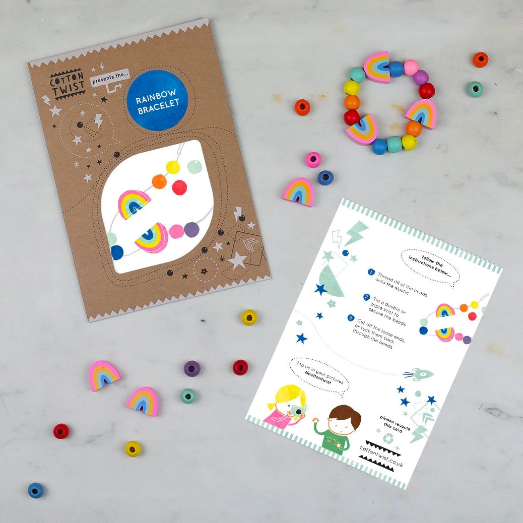 Make Your Own Rainbow Bracelet