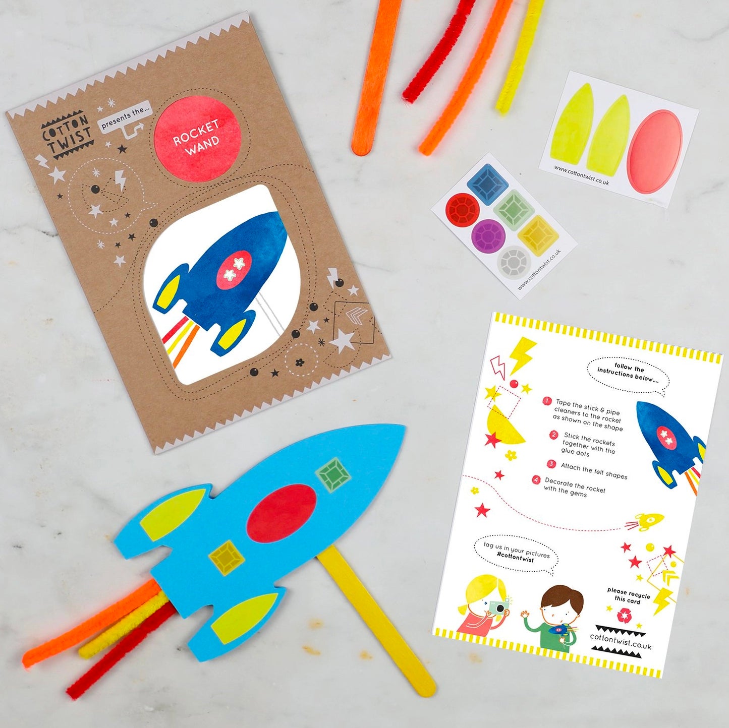 Make Your Own Rocket Wand
