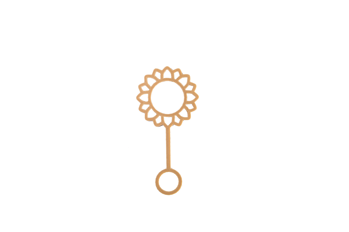 Kinfolk Pantry sunflower eco bubble wand.