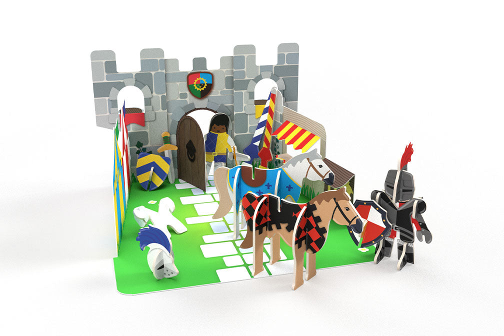 Superhero, Knights & Dinosaur mixed gift box, age 3-5