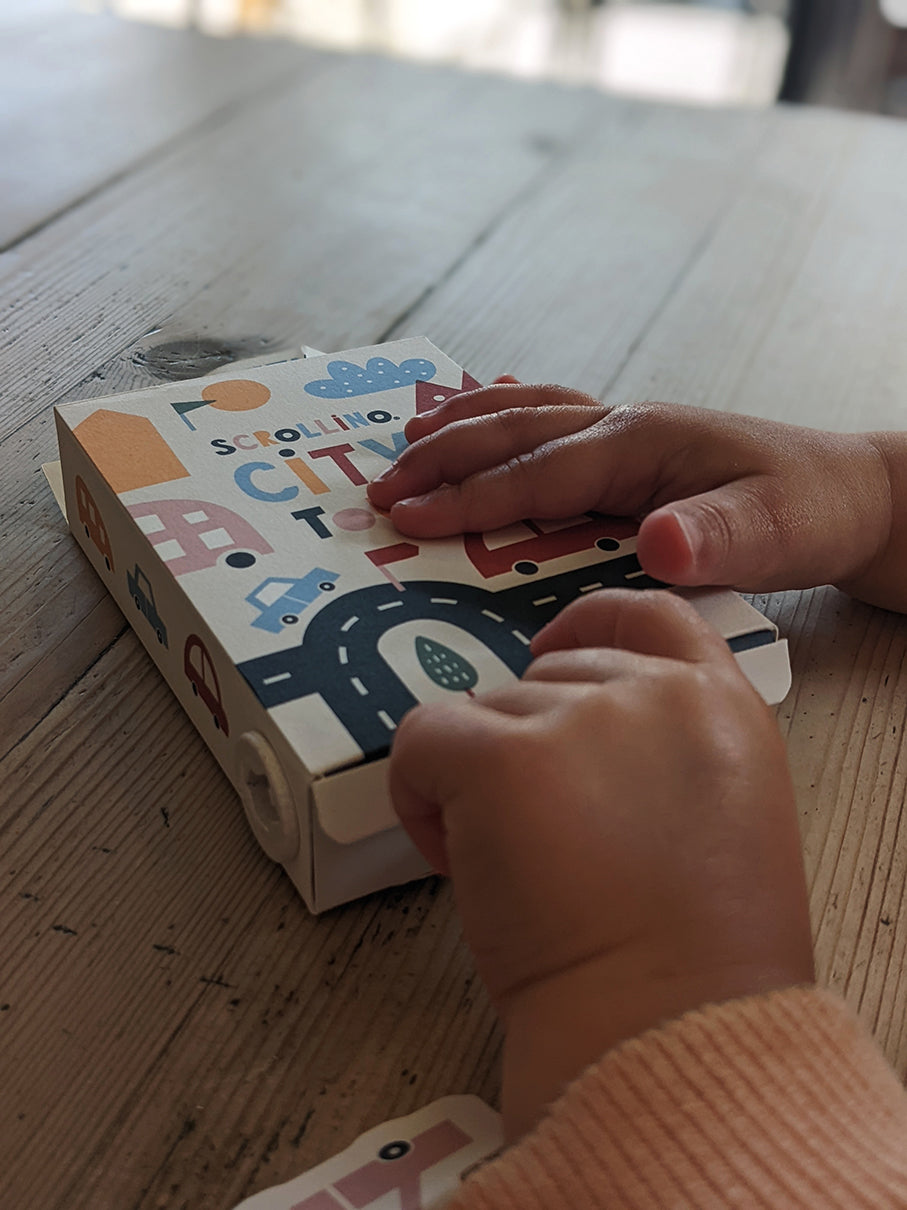 City Tour Play Scene, Rewinding Activity Book