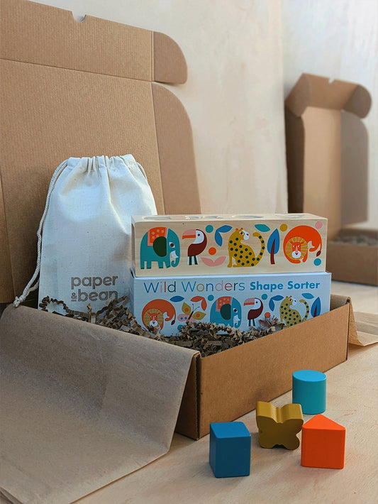 Shapes & Alphabet gift box, age 1-2