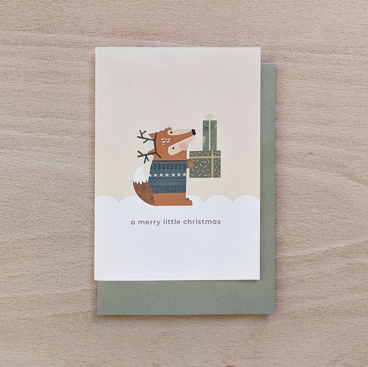 A Merry Little Christmas, Christmas Card