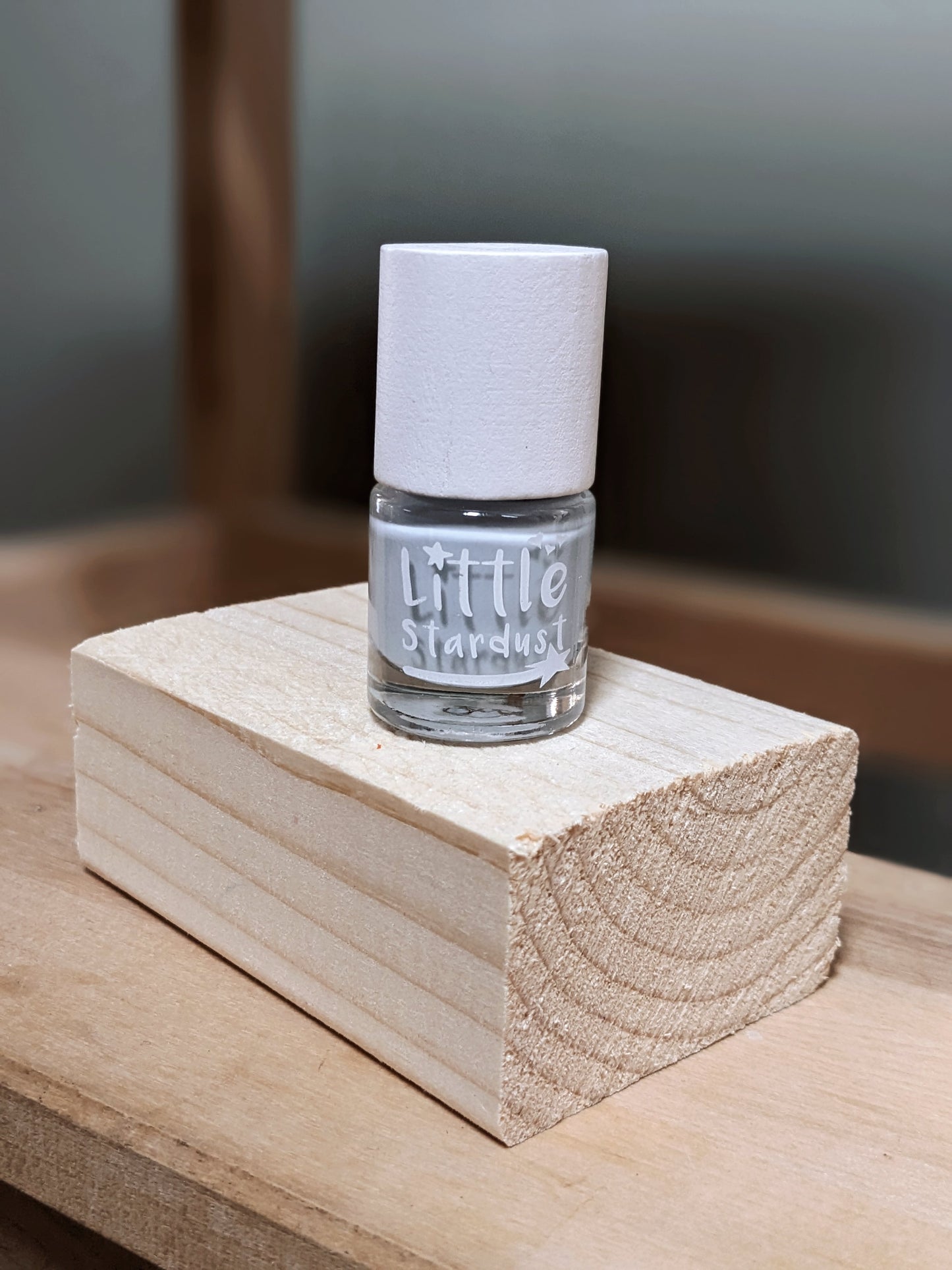 Kids Water-Based Nail Polish, Milky Way Blue