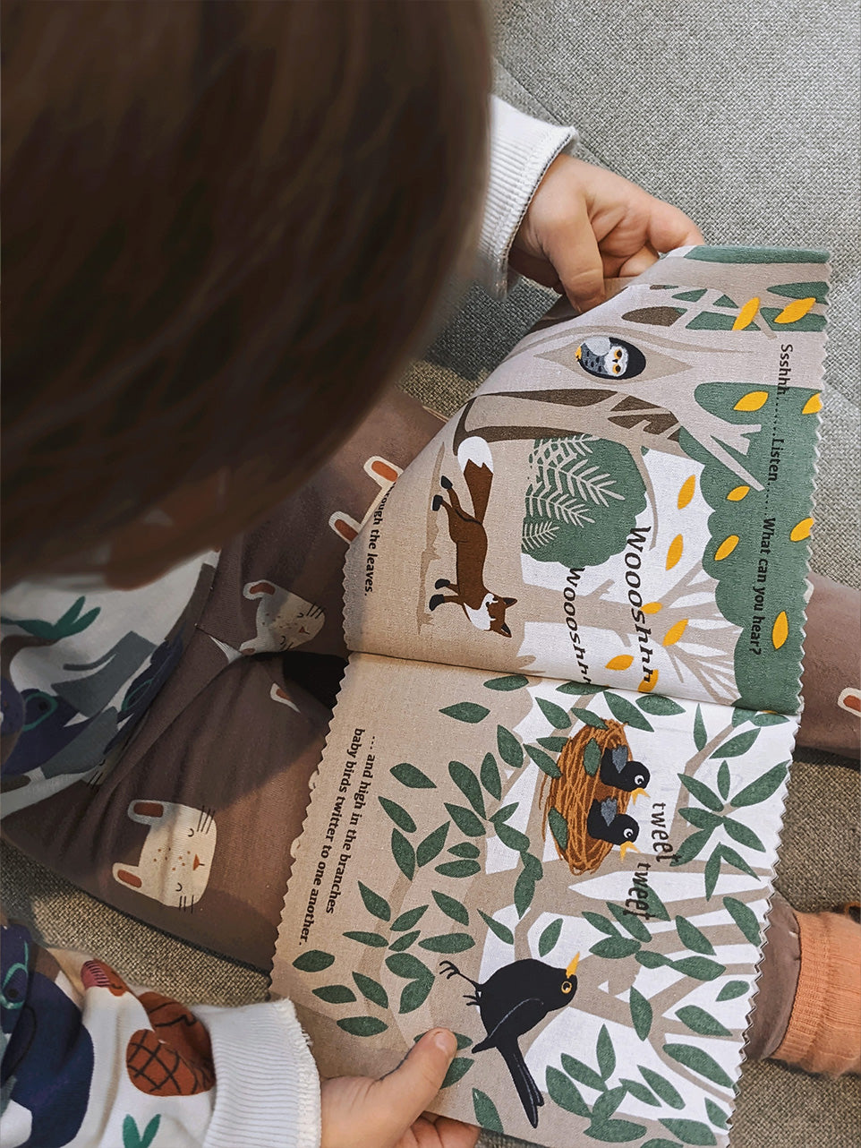 The Woodland Hush Rag Book