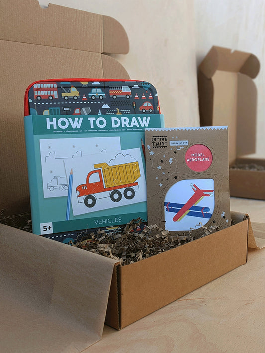 Vehicles gift box, age 4-5