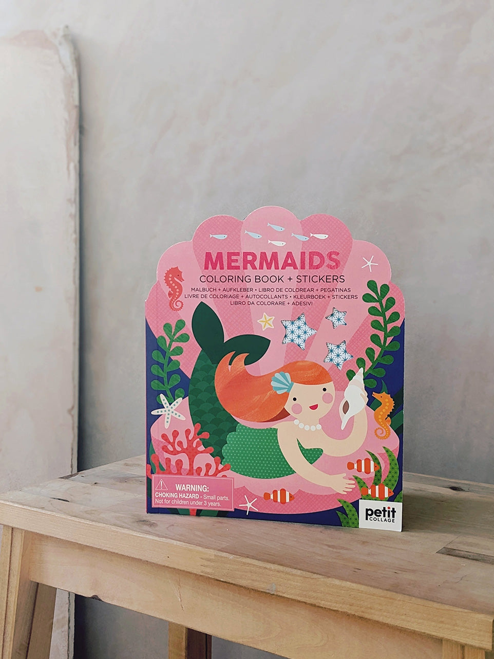 Mermaid Colouring Book with Stickers