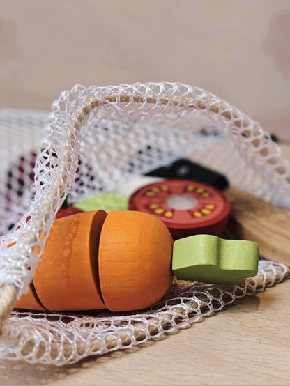 Mini Chef Chopping Board & Vegetables Set