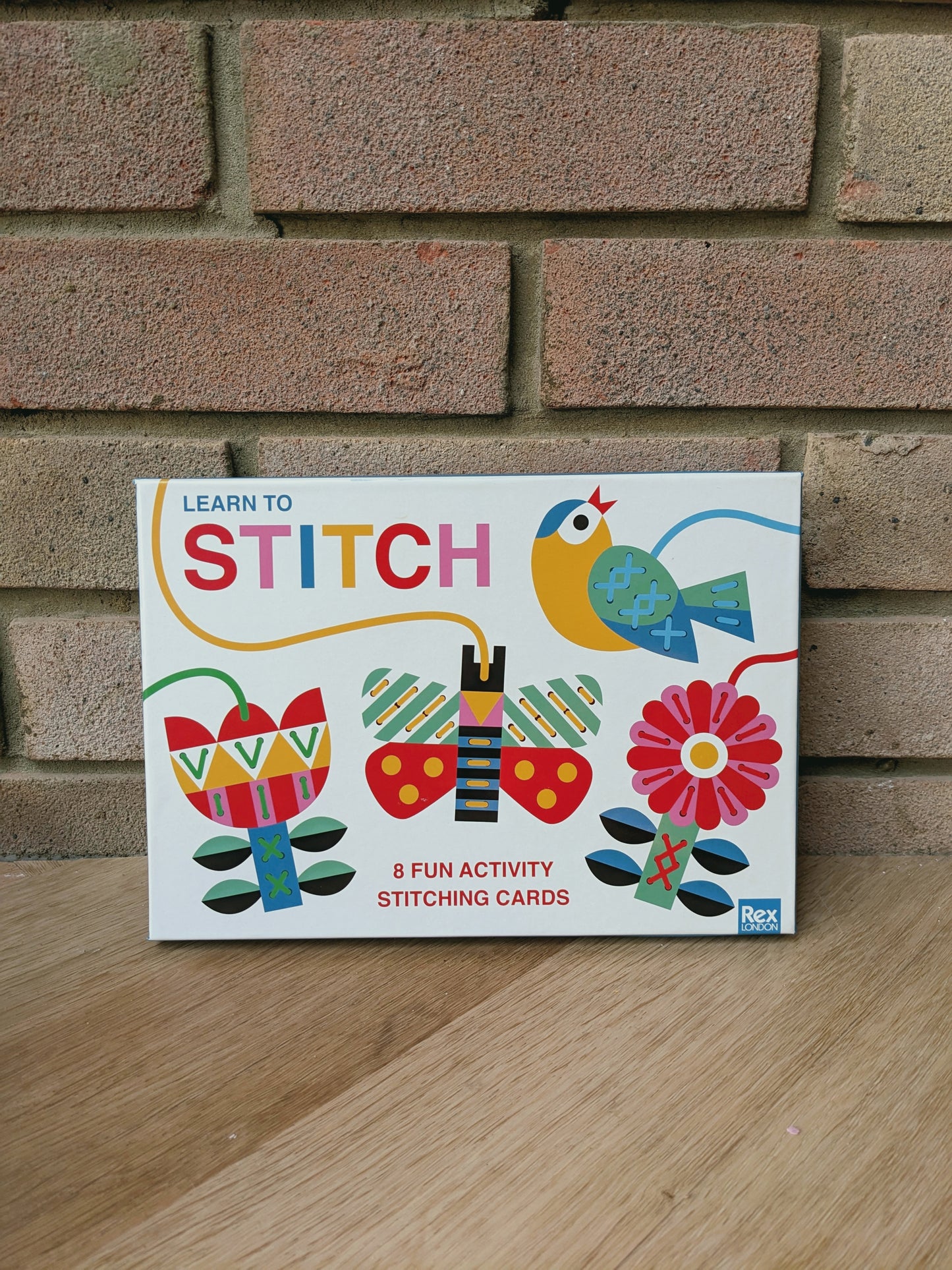 Cardboard Learn to Stitch Activity