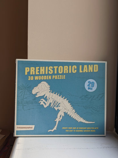 Tyrannosaurus 3D Wooden Puzzle