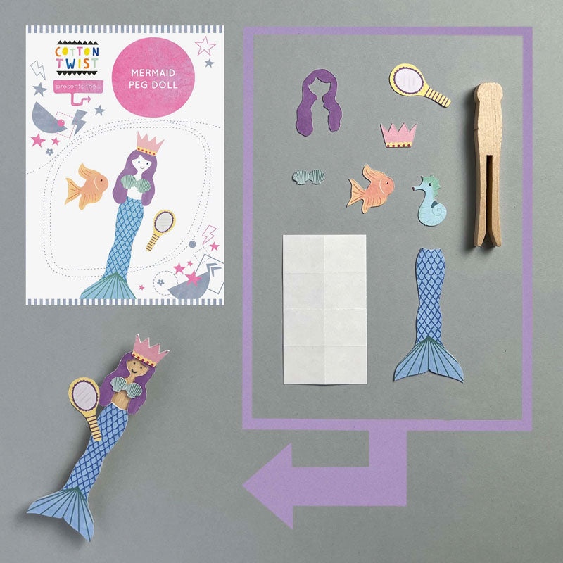Mermaid gift box, age 3-5