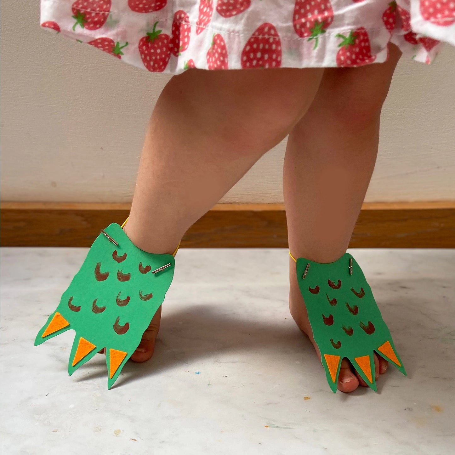 Make Your Own Dinosaur Feet