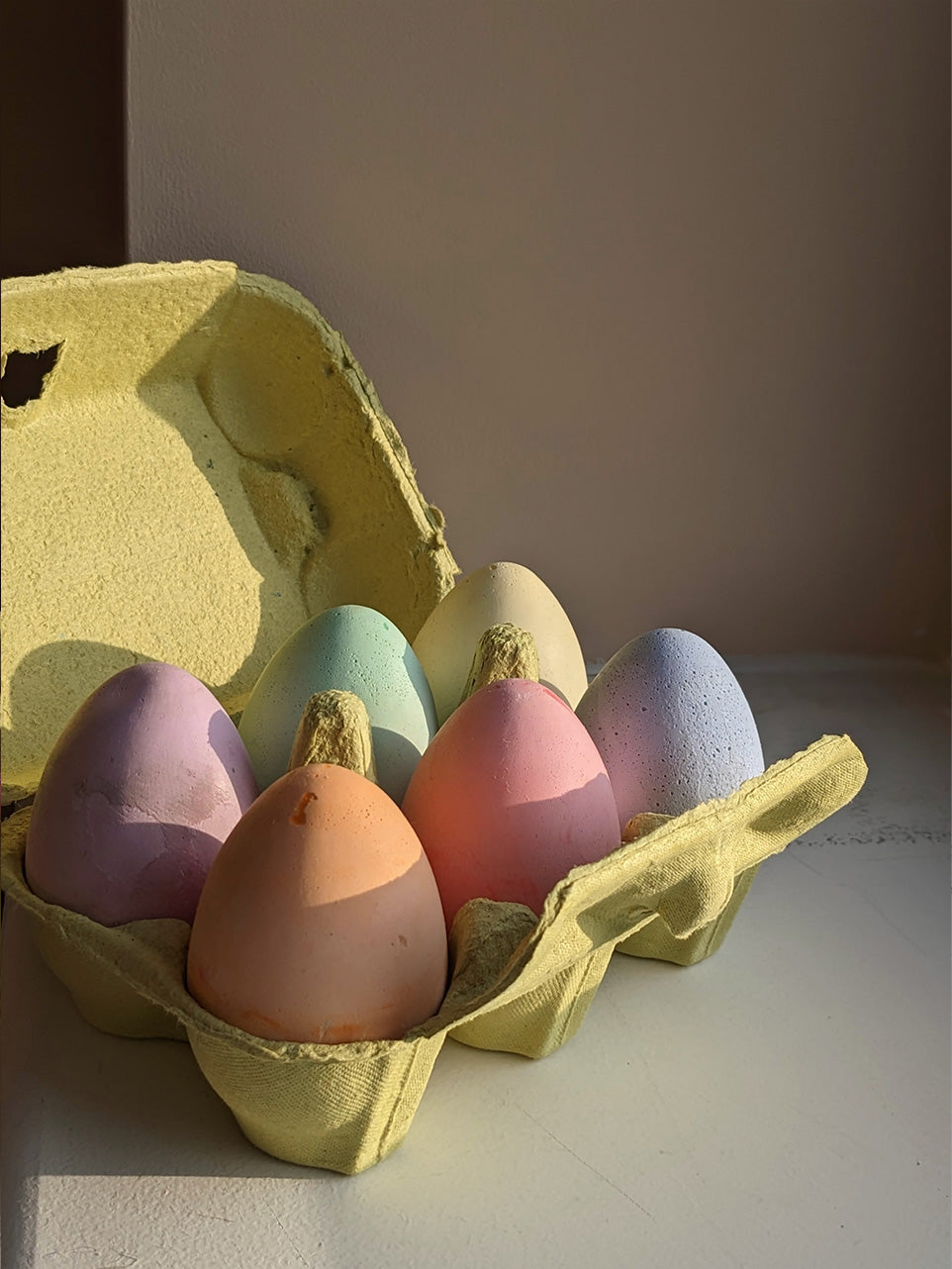 Egg Shape Pavement Chalks