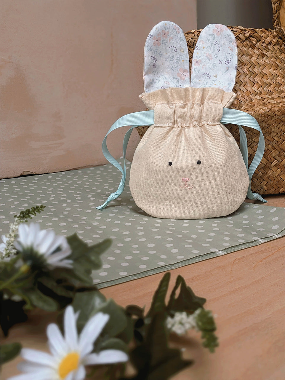 Bunny Bag, Blue Meadow