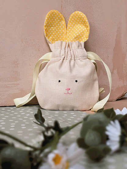 Bunny Bag, Pink Dots