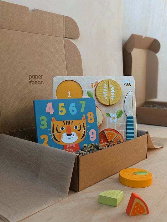 Numbers gift box, age 1-3