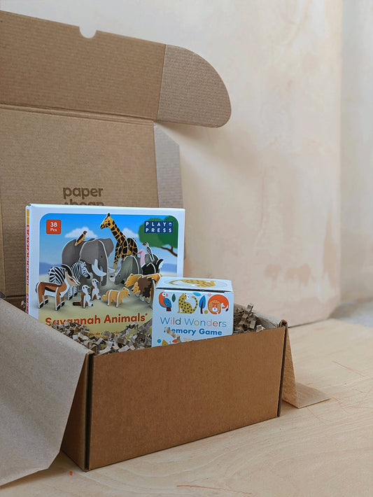 Safari gift box, age 2-4