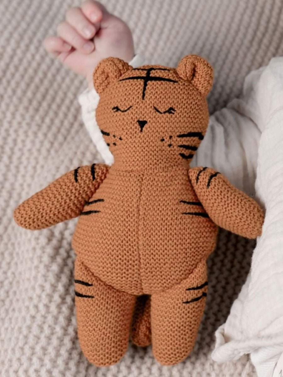 Tiger Soft Baby Rattle