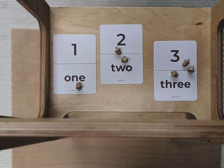 Woodland Number Flashcards