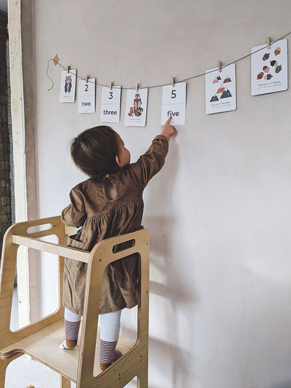 Woodland Number Flashcards